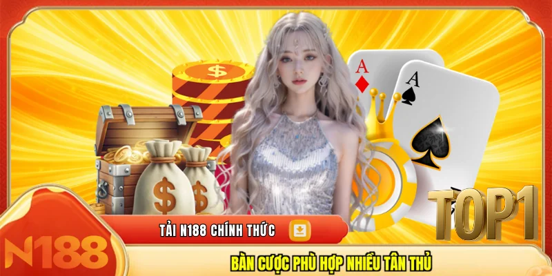 Bàn cược phù hợp nhiều tân thủ