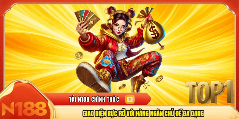 Giao diện rực rỡ với hàng ngàn chủ đề đa dạng