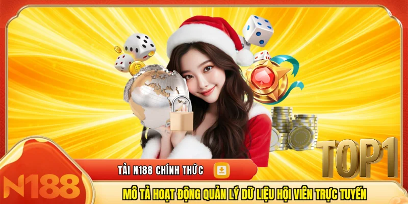 Mô tả hoạt động quản lý dữ liệu hội viên trực tuyến