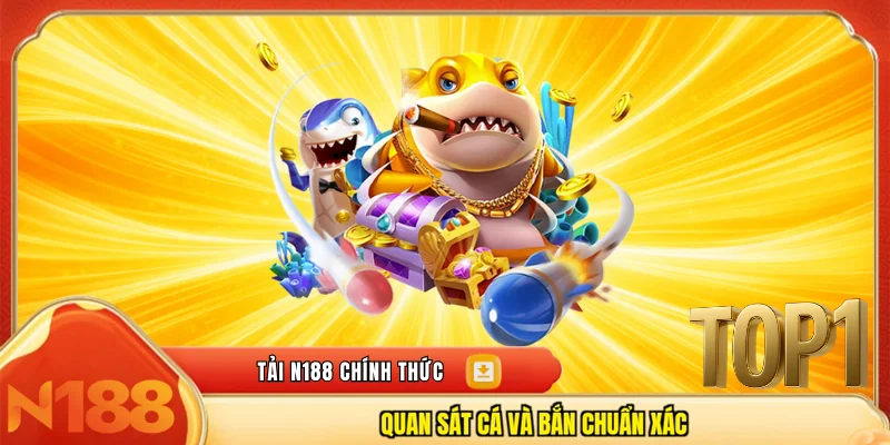 Quan sát cá và bắn chuẩn xác